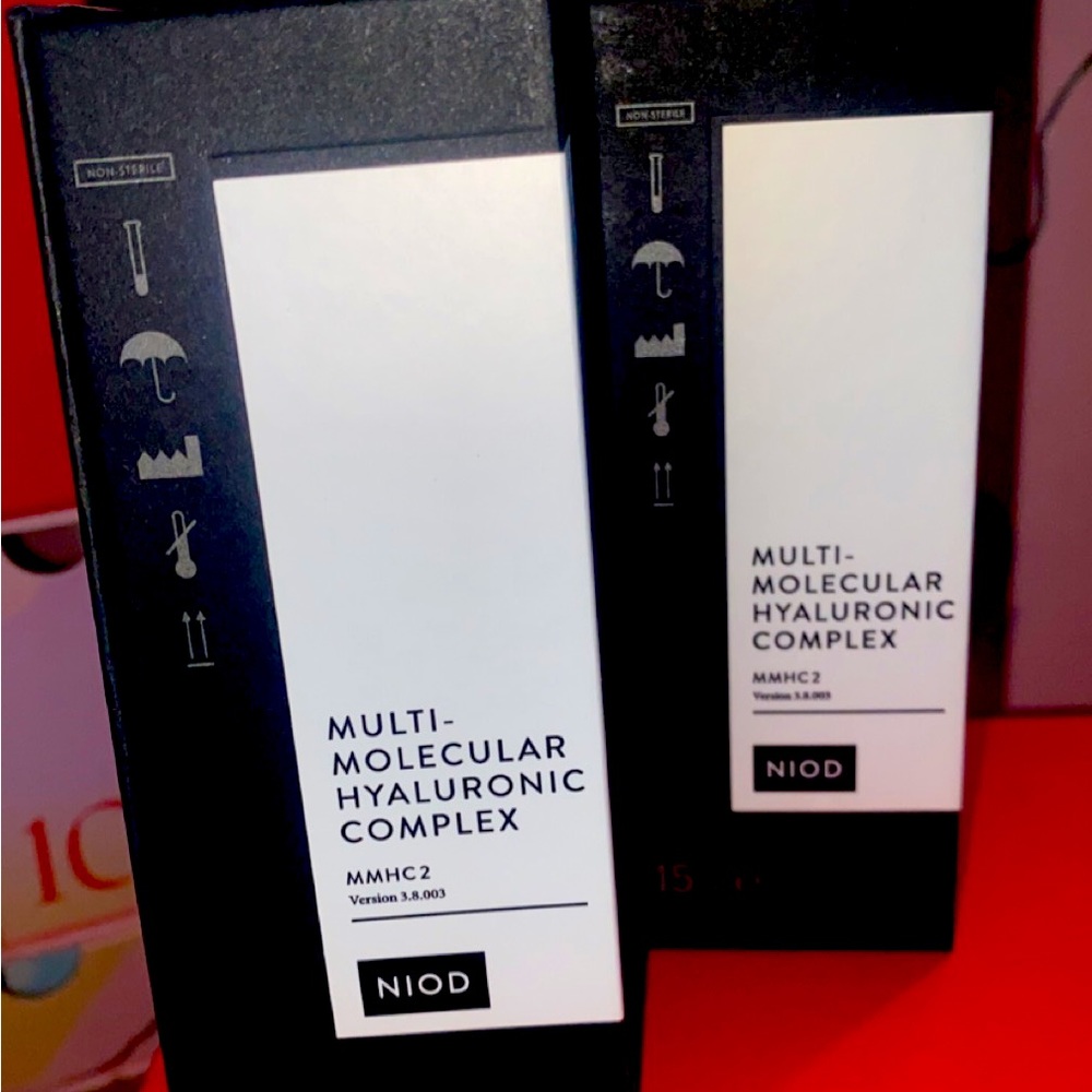 NEW (2)NIOD Multi Molecular Hyaluronic Complex 15 ml each